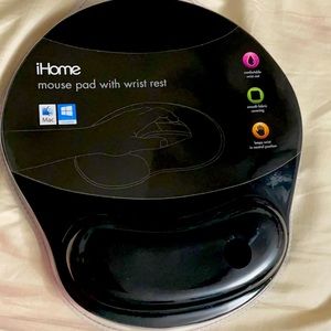 ihome mouse pad with wrist rest